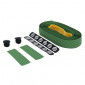 RUBAN DE GUIDON / CINTRE BIKE RIBBON CORK GEL VERT MAT 8027312011670