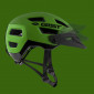 MTB ADULT HELMET - GIST KOP GREEN IN-MOLD -EURO 58-62 With visor adjustable in 3 positions- FIT-SYSTEM (IN BOX)