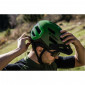 MTB ADULT HELMET - GIST KOP BLUE IN-MOLD -EURO 53-59 With visor adjustable in 3 positions- FIT-SYSTEM (IN BOX) 8013271329789