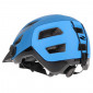 MTB ADULT HELMET - GIST KOP BLUE IN-MOLD -EURO 56-62 With visor adjustable in 3 positions- FIT-SYSTEM (IN BOX)