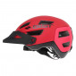 MTB ADULT HELMET - GIST KOP RED IN-MOLD -EURO 53-59 With visor adjustable in 3 positions- FIT-SYSTEM (IN BOX)