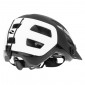 MTB ADULT HELMET - GIST KOP BLACK/WHITE IN-MOLD -EURO 53-59 With visor adjustable in 3 positions- FIT-SYSTEM (IN BOX)