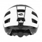MTB ADULT HELMET - GIST KOP BLACK/WHITE IN-MOLD -EURO 53-59 With visor adjustable in 3 positions- FIT-SYSTEM (IN BOX)