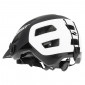 MTB ADULT HELMET - GIST KOP BLACK/WHITE IN-MOLD -EURO 53-59 With visor adjustable in 3 positions- FIT-SYSTEM (IN BOX)