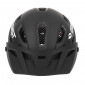 MTB ADULT HELMET - GIST KOP BLACK/WHITE IN-MOLD -EURO 53-59 With visor adjustable in 3 positions- FIT-SYSTEM (IN BOX)