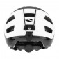 MTB ADULT HELMET - GIST KOP BLACK/WHITE IN-MOLD -EURO 56-62 With visor adjustable in 3 positions- FIT-SYSTEM (IN BOX)