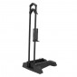 DISPLAY STAND - FOR 1 BIKE - PERUZZO LYBRA- On front or rear wheel -COMPATIBLE 26"-27.5"-29"-700C BLACK - WITH BATTERY HOLDER.
