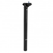 SEATPOST FOR ROAD BIKE/MTB - DEDA ZERO1 ALUMINIUM MATT BLACK Ø. 27.2 Lg350mm - Setback 25mm 8059265685189