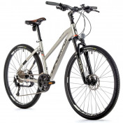 VELO MUSCULAIRE VTC 28 LEADER FOX SUMAVA FEMME ARGENT MAT 9V CADRE 20 POUCES (TAILLE ADULTE 180 à 188 cm) 8592826033789