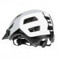 MTB ADULT HELMET - GIST KOP LIGHT GREY IN-MOLD -EURO 56-62 With visor adjustable in 3 positions- FIT-SYSTEM (IN BOX)