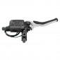 MAITRE CYLINDRE DE FREIN AV SCOOT ADAPTABLE YAMAHA 50 AEROX/MBK 50 NITRO NOIR/ARGENT DROIT -P2R- 3700948210031