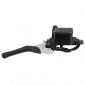 MAITRE CYLINDRE DE FREIN AV SCOOT ADAPTABLE YAMAHA 50 AEROX/MBK 50 NITRO NOIR/ARGENT DROIT -P2R- 3700948210031