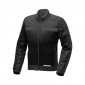 JACKET FOR MEN - FOR SPRING/SUMMER - TUCANO URBAN NETWORK BLACK - WATERPROOF - EURO 50 (2XL) A CLASS - EEC APPROVED : EN17092) 8026492146301