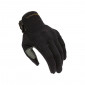 GLOVES " Summer" TUCANO FOR MEN - EDEN BLACK/GREY -Euro 9 (M) (APPROVED EN 13594:2015-CE) (SCREEN TOUCH FUNCTION)