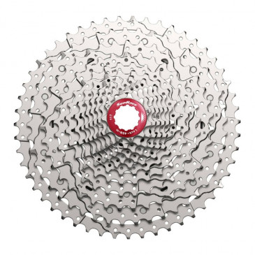 CASSETTE 12 Speed. SUNRACE 11-51 MZ800 COMPATIBLE SHIMANO/SRAM/SUNRACE METALLIC SILVER (IN BOX) 4710944265088