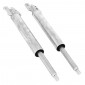 LOWER LEGS + ARMS FOR FORK - FOR MOPED MBK 40, 41, 50, 85, 88 (PAIR) -SELECTION P2R-
