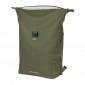 SACOCHE ARRIERE SAC A DOS VELO LATERALE BASIL SOHO 17L VERT FORET FIXATION PORTE BAGAGE CROCHET HOOK (31x14x37cm) AVEC ECLAIRAGE LED 8715019180804