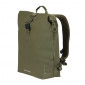 SACOCHE ARRIERE SAC A DOS VELO LATERALE BASIL SOHO 17L VERT FORET FIXATION PORTE BAGAGE CROCHET HOOK (31x14x37cm) AVEC ECLAIRAGE LED 8715019180804