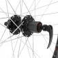 WHEEL FOR TREKKING BIKE- 700X35 -REAR- KARGO DISC/V-brakes FOR E-BIKE ALU -BLACK-E DOUBLE WALL - VELOX HUB DISC 6 HOLES -CASSETTE 11/10/9 Speed. (REINFORCED) 3660429071486