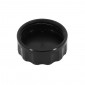 REAR BRAKE FLUID RESERVOIR CAP - FOR YAMAHA 700 MT-07 2014>2016 ALUMINIUM ANODIZED BLACK -AVOC- 3700948234457