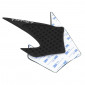 PROTECTION DE RESERVOIR ANTI-DERAPANT MOTO POUR YAMAHA 700 MT-07 NOIR AVEC MOTIF (AUTOCOLLANT) (PAIRE) -AVOC- 3700948234662