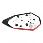 CAPOT DE SELLE PASSAGER MOTO POUR YAMAHA 700 MT-07 2013>2016 ROUGE -AVOC- 3700948235119
