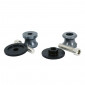 DIABOLO FOR PADDOCK STAND FOR YAMAHA 700 MT-07 ALUMINIUM TITANUIM (PAIR) -AVOC- 3700948235232