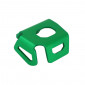 REAR BRAKE FLUID RESERVOIR PROTECTION COVER- FOR KAWASAKI Z900, Z650 ALUMINIUM GREEN -AVOC- 3700948235959