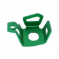 REAR BRAKE FLUID RESERVOIR PROTECTION COVER- FOR KAWASAKI Z900, Z650 ALUMINIUM GREEN -AVOC- 3700948235959