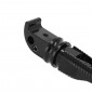 REAR FOOTRESTS FOR YAMAHA 700 MT-07 ALU CNC ANODIZED BLACK (PAIR) -AVOC- 3700948234679
