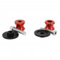 DIABOLO MOTO M8 ALU ANODISE ROUGE (PAIRE) -AVOC- 3700948234884