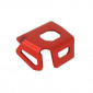 COUVERCLE DE PROTECTION BOCAL DE LIQUIDE DE FREIN ARRIERE MOTO POUR YAMAHA 700 MT-07 ALU ROUGE -AVOC- 3700948235140