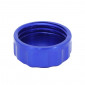 REAR BRAKE FLUID RESERVOIR CAP - FOR YAMAHA 700 MT-07 2014>2016 ALUMINIUM ANODIZED BLUE -AVOC- 3700948235157