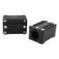 BUMPER/PROTECTION MOTEUR MAXISCOOTER POUR HONDA 750 X-ADV ALU/RESINE NOIR (PAIRE) -AVOC- 3700948235508