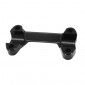 HANDLEBAR TOP CLAMP FOR KTM 125 DUKE ANODIZED BLACK -AVOC- 3700948236246
