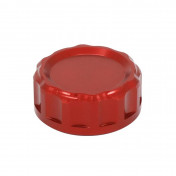 REAR BRAKE FLUID RESERVOIR CAP - FOR YAMAHA 700 MT-07 2014>2016 ALUMINIUM ANODIZED RED -AVOC- 3700948234464