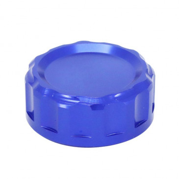 REAR BRAKE FLUID RESERVOIR CAP - FOR YAMAHA 700 MT-07 2014>2016 ALUMINIUM ANODIZED BLUE -AVOC- 3700948235157