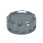 REAR BRAKE FLUID RESERVOIR CAP - FOR YAMAHA 700 MT-07 2014>2016 ALUMINIUM ANODIZED TITANIUM -AVOC- 3700948235171