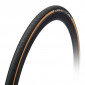 TYRE FOR ROAD BIKE 700 X 25 TUFO COMTURA 4TR TUBELESS BLACK/BEIGE -FOLDABLE- (25-622)