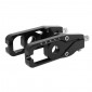 CHAIN TENSIONER FOR KAWASAKI Z900 ALU CNC ANODIZED BLACK (PAIR) -AVOC- 3700948235652
