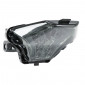 FEU ARRIERE MOTO ADAPTABLE YAMAHA 700 MT-07 TRANSPARENT A LEDS AVEC CLIGNOTANT INTEGRE -AVOC- 3700948234488