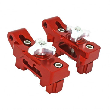 CHAIN TENSIONER FOR YAMAHA 700 MT-07 ALU CNC ANODIZED RED (PAIR) -AVOC- 3700948235034