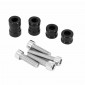 FRONT SPROCKET PROTECTOR FOR KTM 125 DUKE ALU CNC ANODIZED BLACK -AVOC- 3700948236109