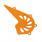 FRONT SPROCKET PROTECTOR FOR KTM 125 DUKE ALU CNC ANODIZED ORANGE -AVOC- 3700948236116