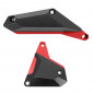 SLIDER ENGINE GUARDS FOR YAMAHA 700 MT-07 2014> ALU CNC RED/BLACK (PAIR) -AVOC- 3700948234396