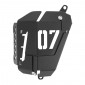 COOLANT RESERVOIR COVER FOR YAMAHA 700 MT-07 2013>2017 ALUMINIUM/BLACK -AVOC- 3700948234433