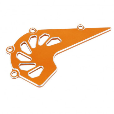 FRONT SPROCKET PROTECTOR FOR KTM 125 DUKE ALU CNC ANODIZED ORANGE -AVOC- 3700948236116