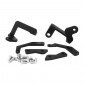 POIGNEE PASSAGER ARRIERE MOTO POUR YAMAHA 700 MT-07 2014>2017 ALU CNC ANODISE NOIR (PAIRE) -AVOC- 3700948234310