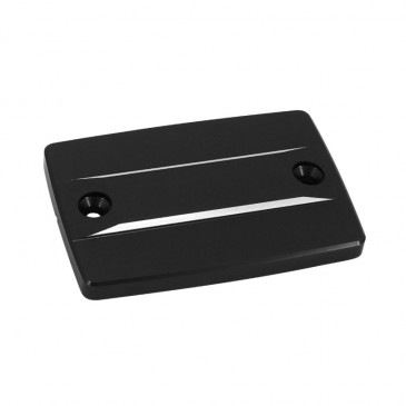 FRONT BRAKE FLUID RESERVOIR CAP - FOR YAMAHA 700 MT-07 ALU CNC ANODIZED BLACK -AVOC- 3700948234532
