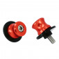 DIABOLO MOTO M8 ALU ANODISE ROUGE (PAIRE) -AVOC- 3700948234884